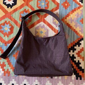 Baggu Large Shoulder Bag Chocolate Plum